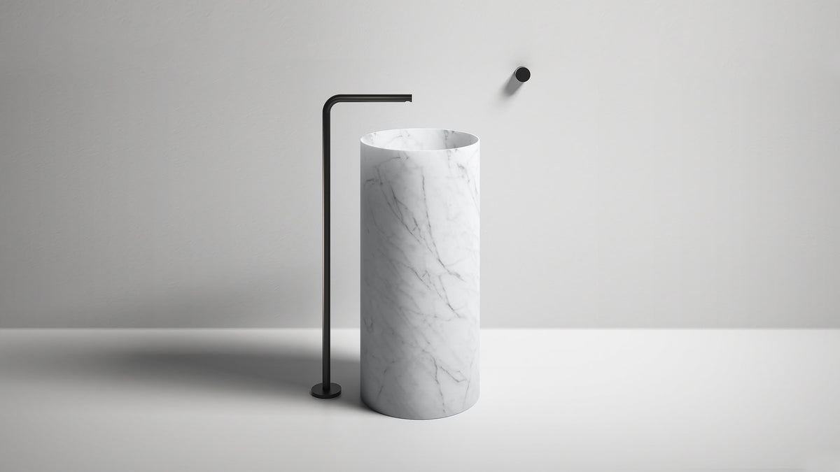 Breeze Stone – lavabo freestanding - Sag 80 - Antonio Lupi - Lavabo