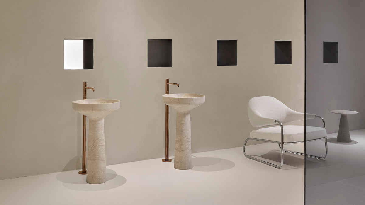Ago185 – lavabo freestanding - Sag 80 - Antonio Lupi - Lavabo