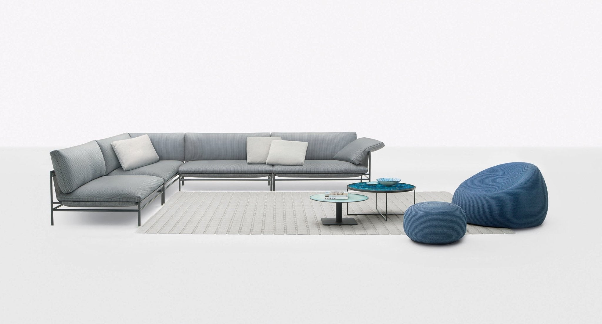 Divano Canvas - Sag 80 - Paola Lenti - Divano