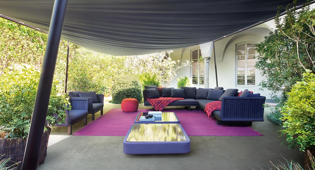 Cove, Rope M RM16, table tops by Nicolò Morales, Luce LVS687
