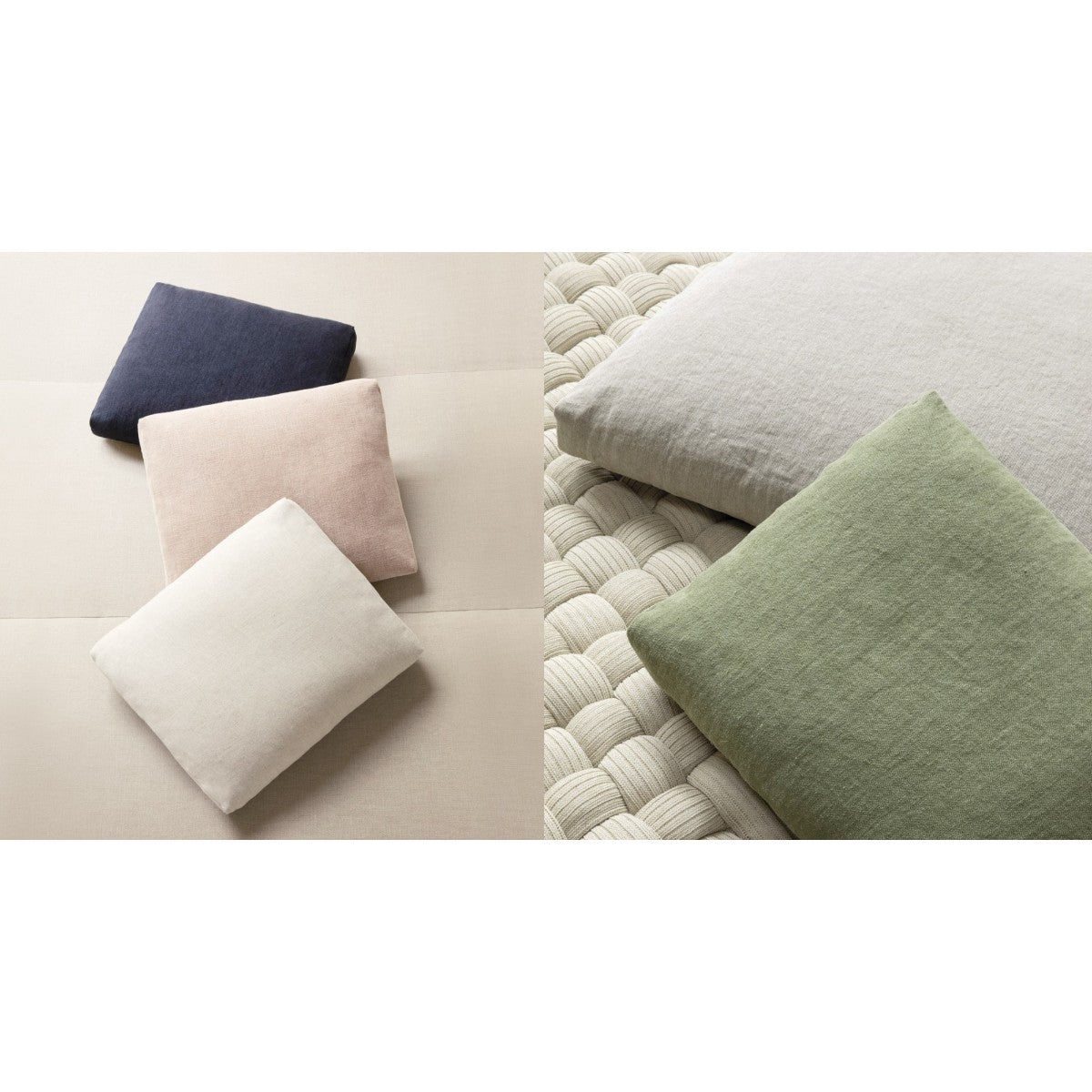 Complemento Cuscini lino e canapa - Sag 80 - Paola Lenti - Complemento
