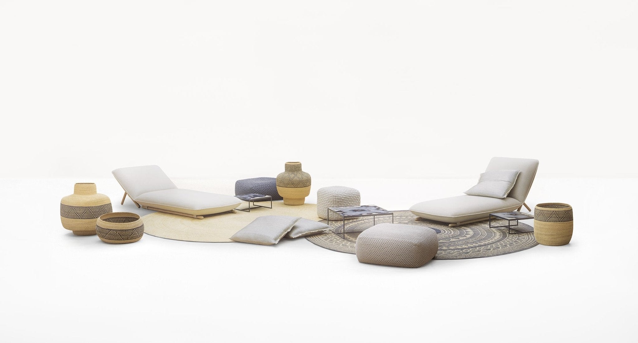 Chaise longue Hiro - Sag 80 - Paola Lenti - Poltrona
