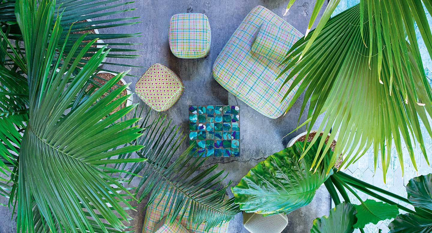 Pouf Hopi - Sag 80 - Paola Lenti - Pouf