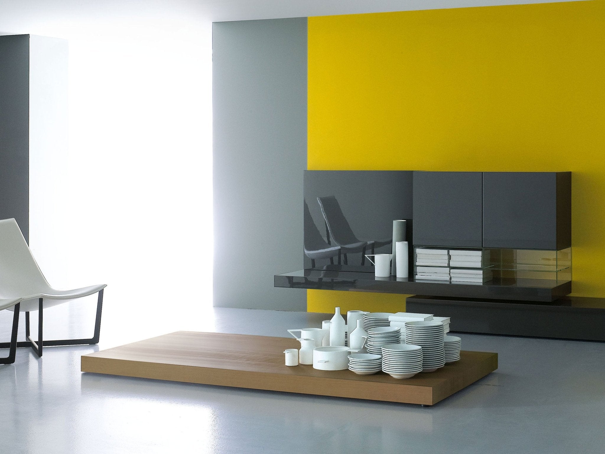 Tavolo Modern Panca - Sag 80 - Porro - Tavolo