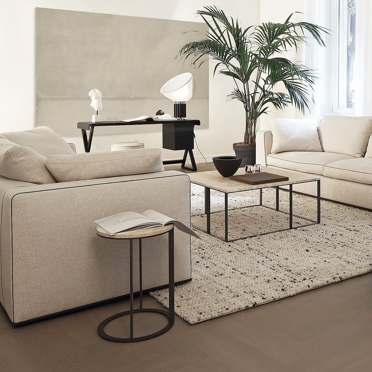 Tavolino Lithos - Sag 80 - Maxalto - Tavolino