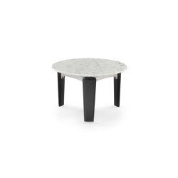 Tablet Small Table 80 H. 43 - Version with Travertino romano Top - Sag 80 - Arflex -