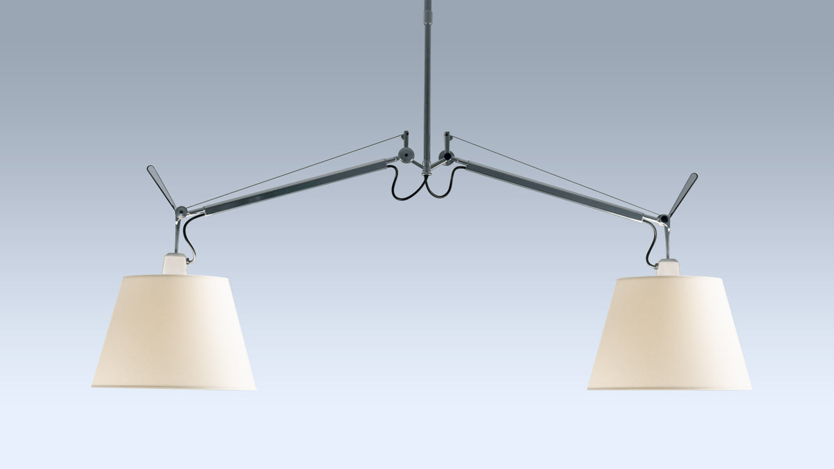 Tolomeo Basculante Sospensione Due Bracci – lampada a sospensione - Sag 80 - Artemide - Lampada