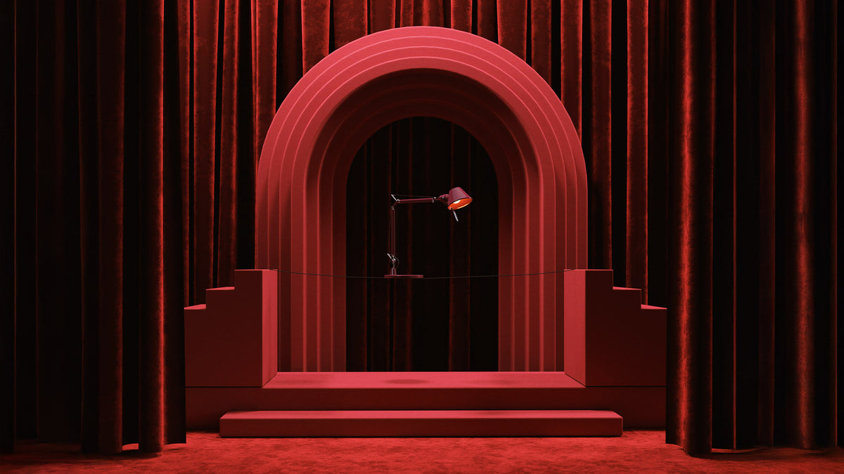 Tolomeo Micro Tavolo – lampada da tavolo – ambientata