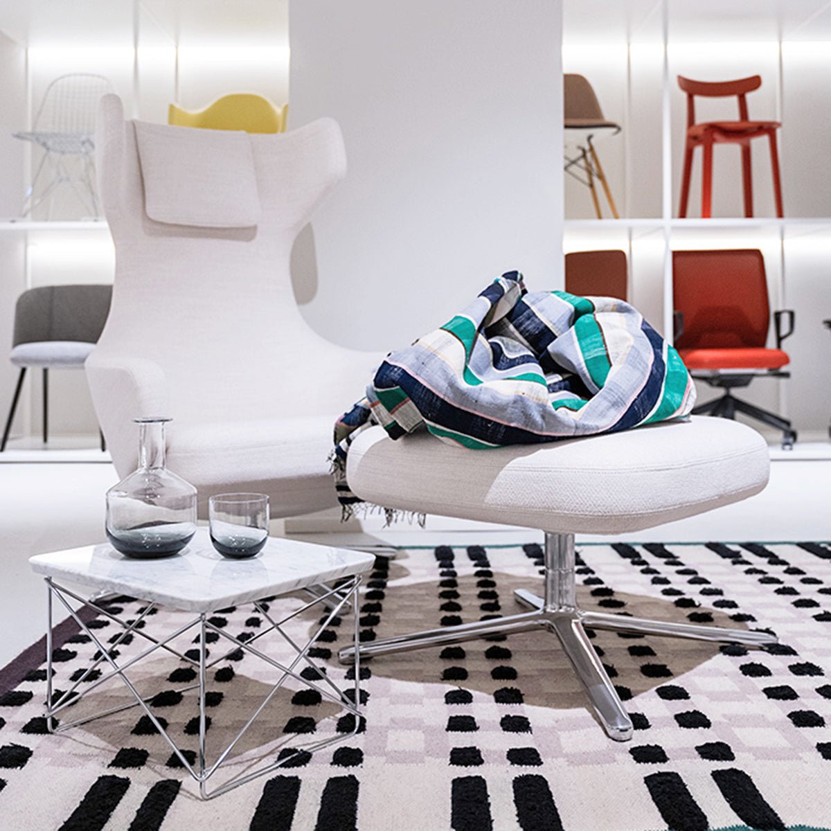 Grand Repos Armchair - Sag 80 - Vitra - Poltrona
