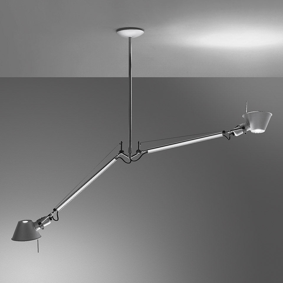 Tolomeo Due Bracci Sospensione – lampada a sospensione - Sag 80 - Artemide - Lampada