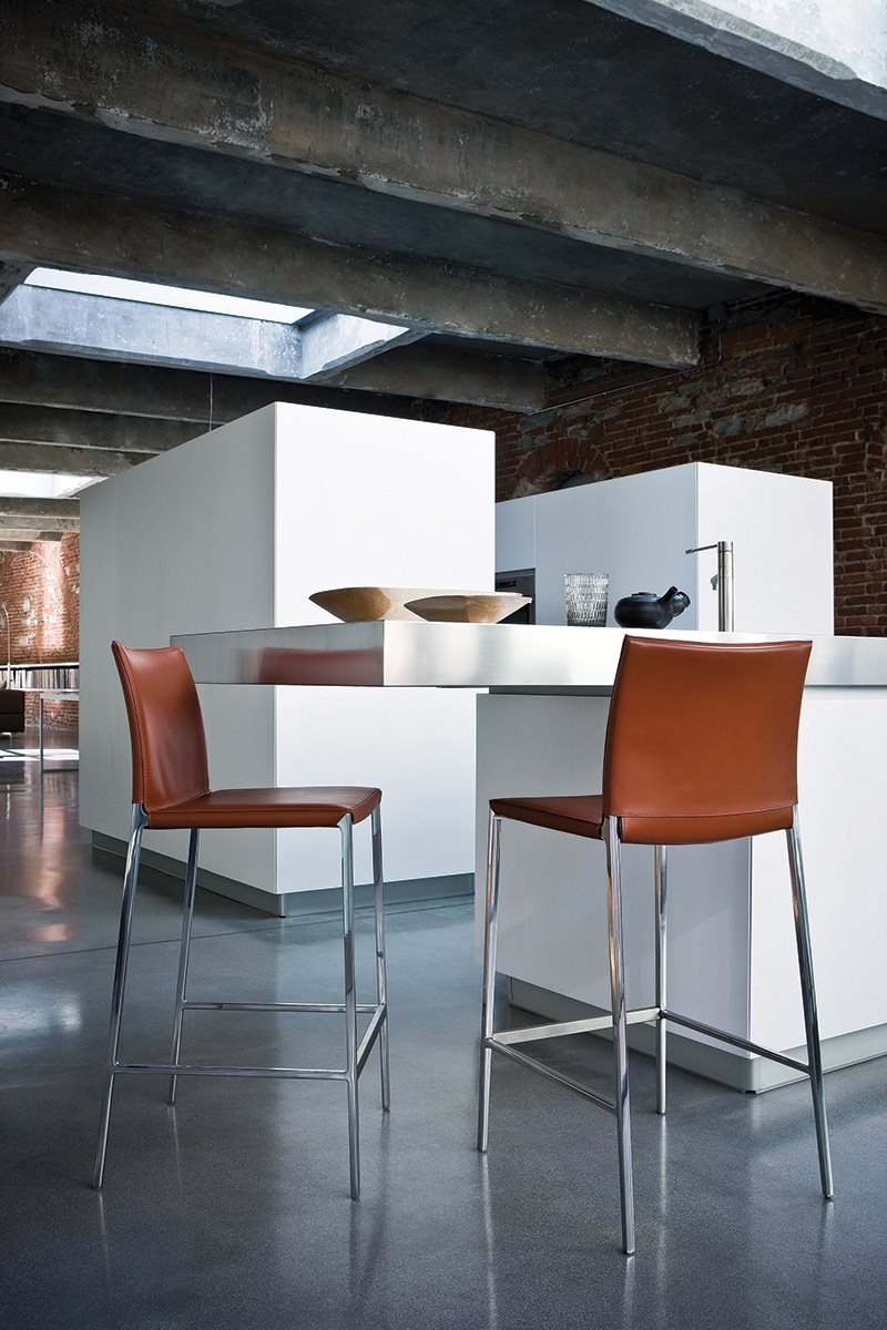 Lio - Leo – sgabello - Sag 80 - Zanotta - Sedia