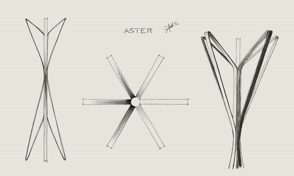 Aster – appendiabiti – ambientata