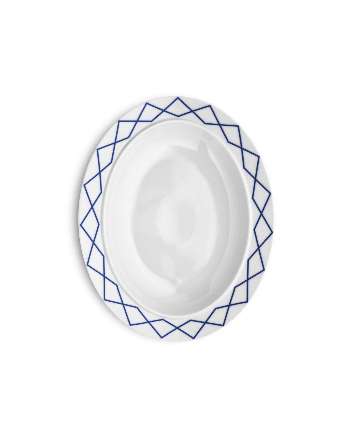 La Bella Tavola and My Beautiful China – piatto da portata ovale - Sag 80 - Alessi - Complemento