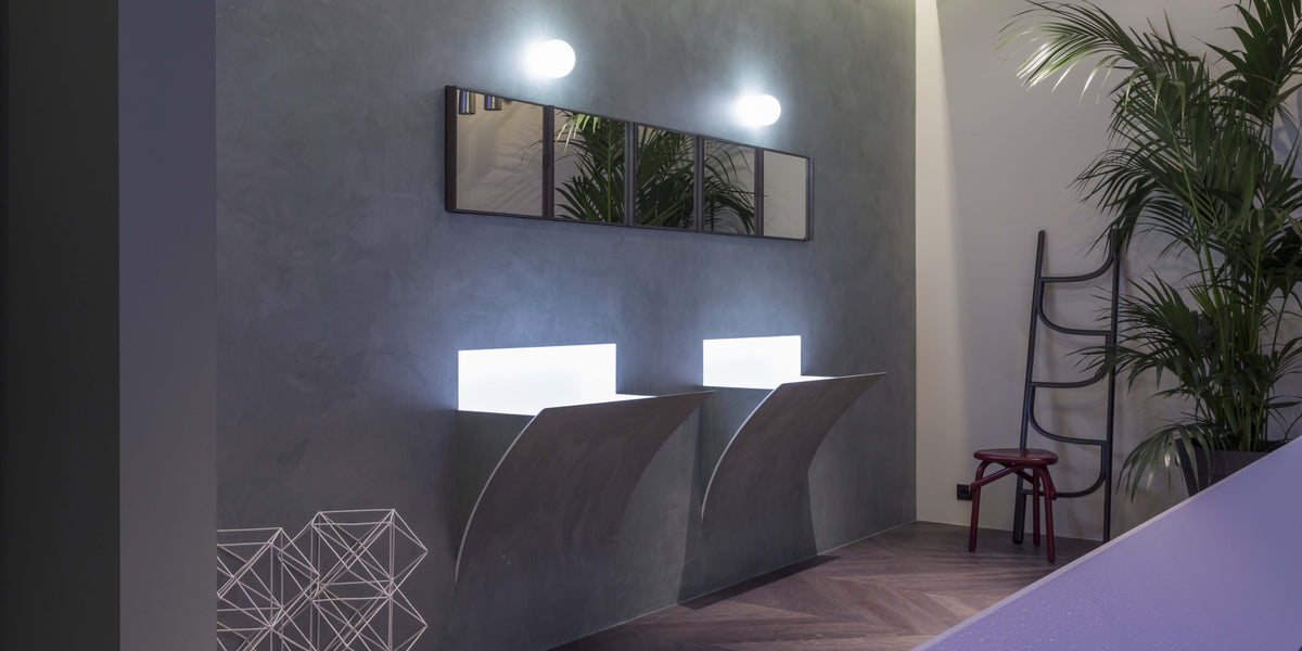 Strappo XL – lavabo d'architettura – ambientata