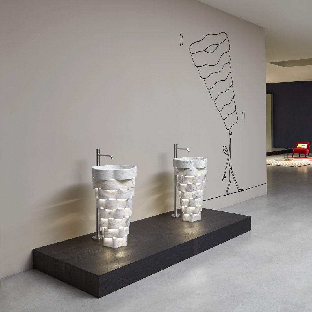 Intreccio – lavabo freestanding - Sag 80 - Antonio Lupi - Lavabo