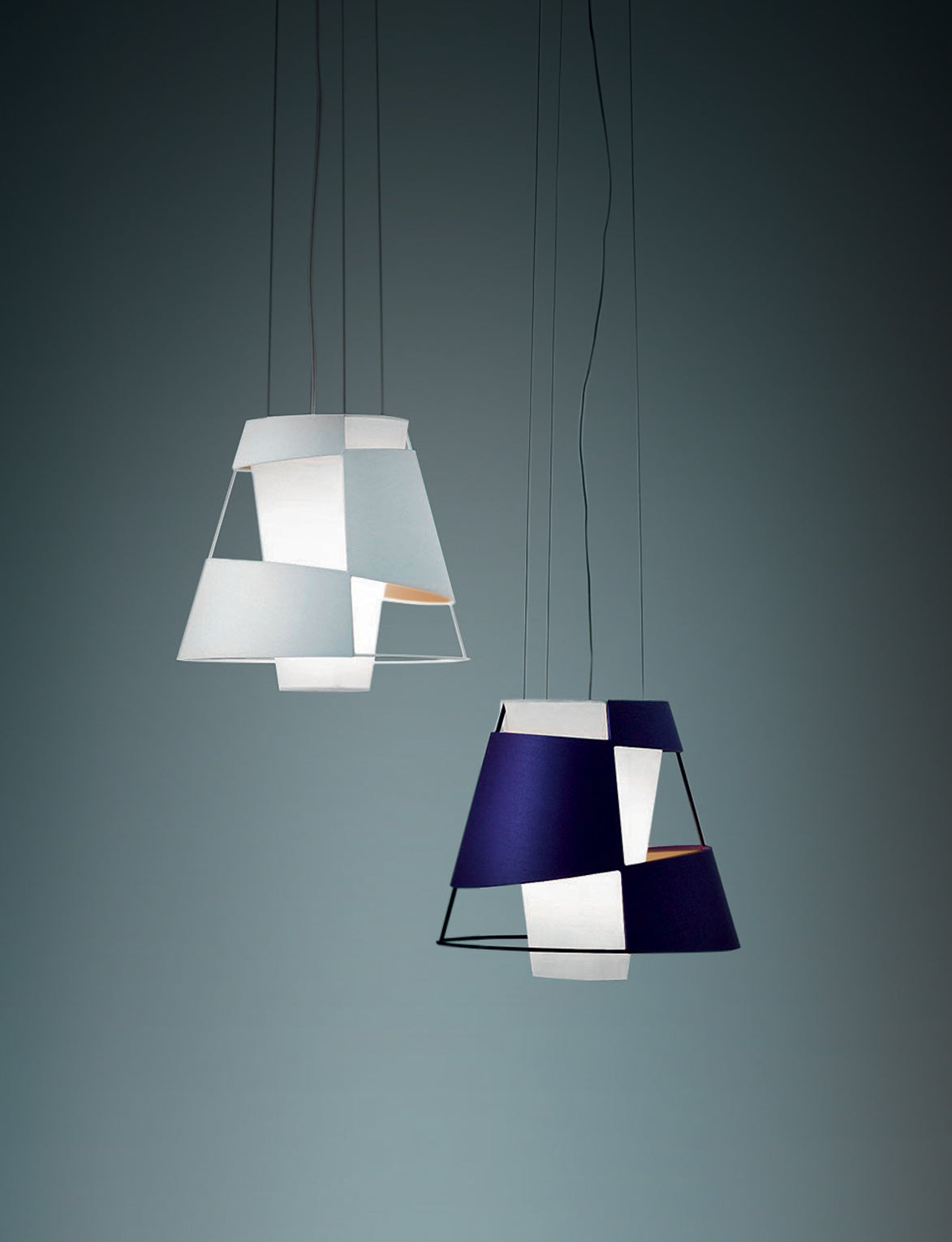 Crinolina – lampada a sospensione – ambientata