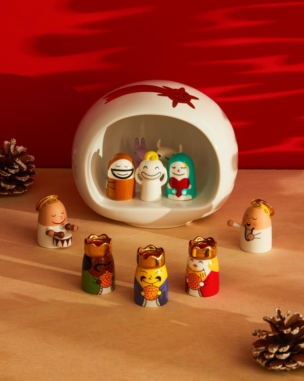 Re Magi – set di 3 statuine – ambientata