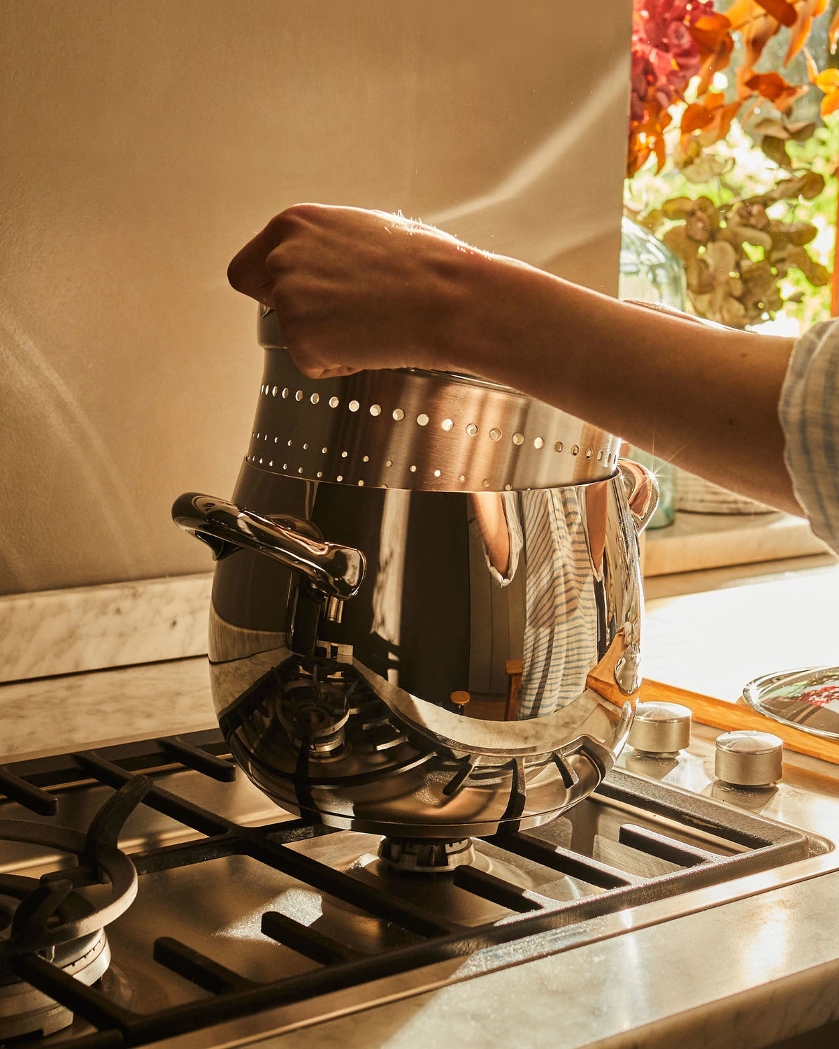 Mami – cestello traforato per Pasta-set – ambientata