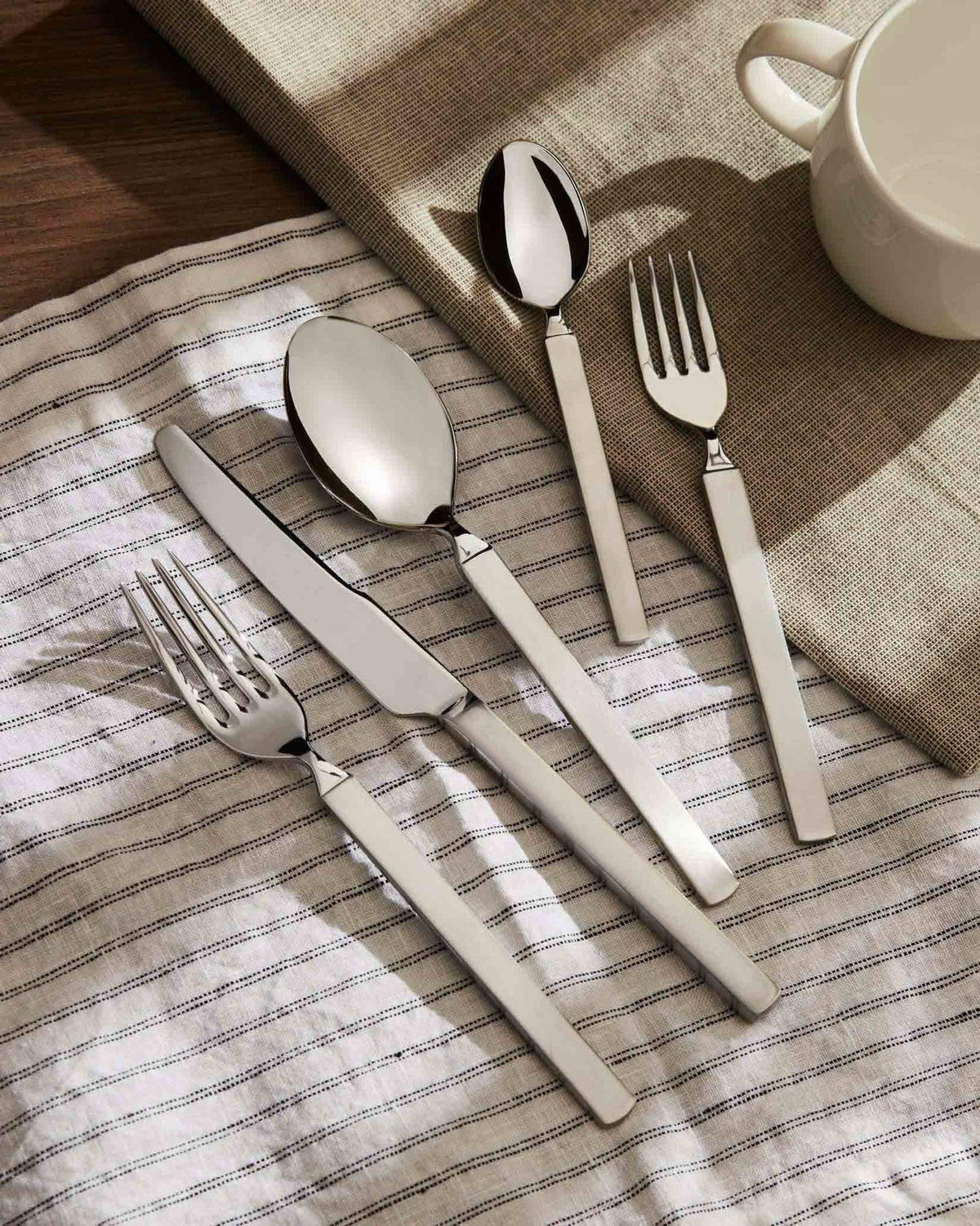 Dry – servizio di posate 5 pezzi - Sag 80 - Alessi - Complemento