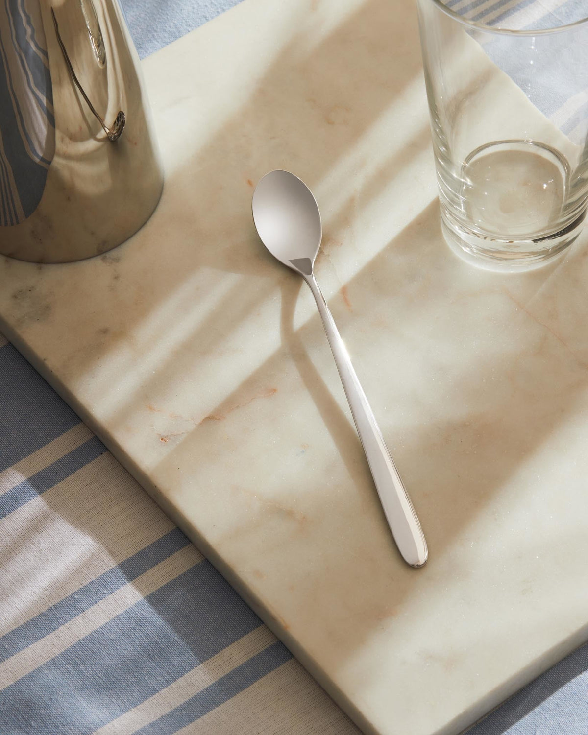 Nuovo Milano – cucchiaio da long drink (6 pezzi) - Sag 80 - Alessi - Complemento