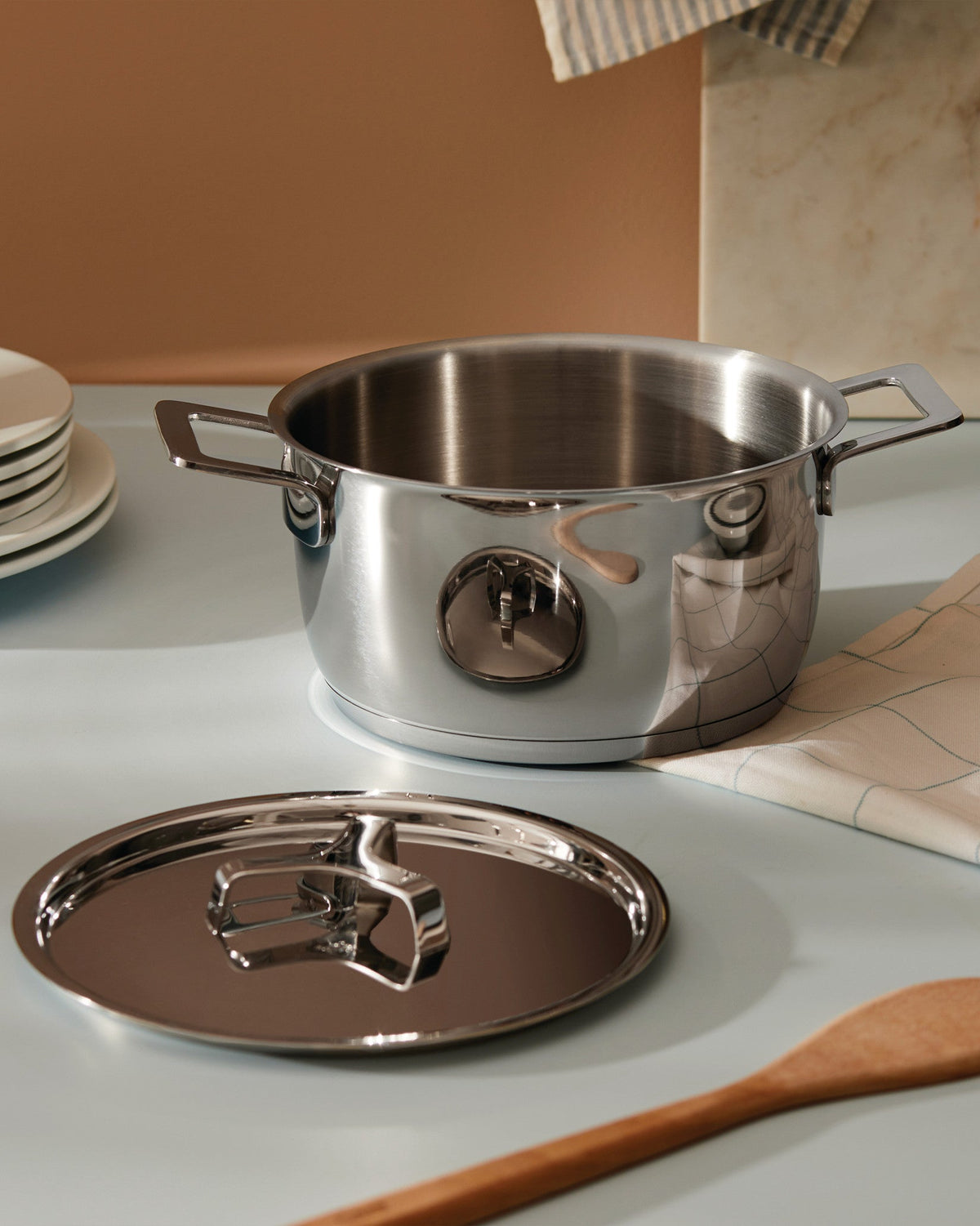 Pots&Pans – casseruola a due manici (AJM101) - Sag 80 - Alessi - Complemento