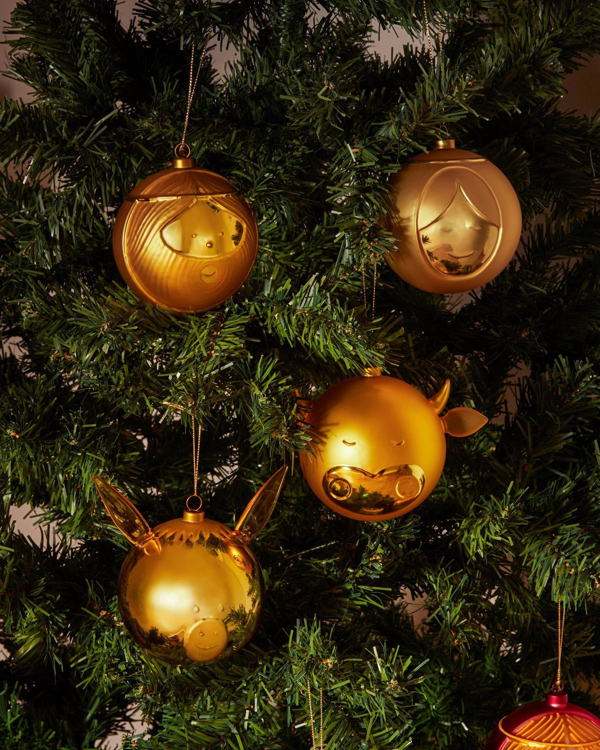 Asinello – palla per albero di Natale - Sag 80 - Alessi - Complemento