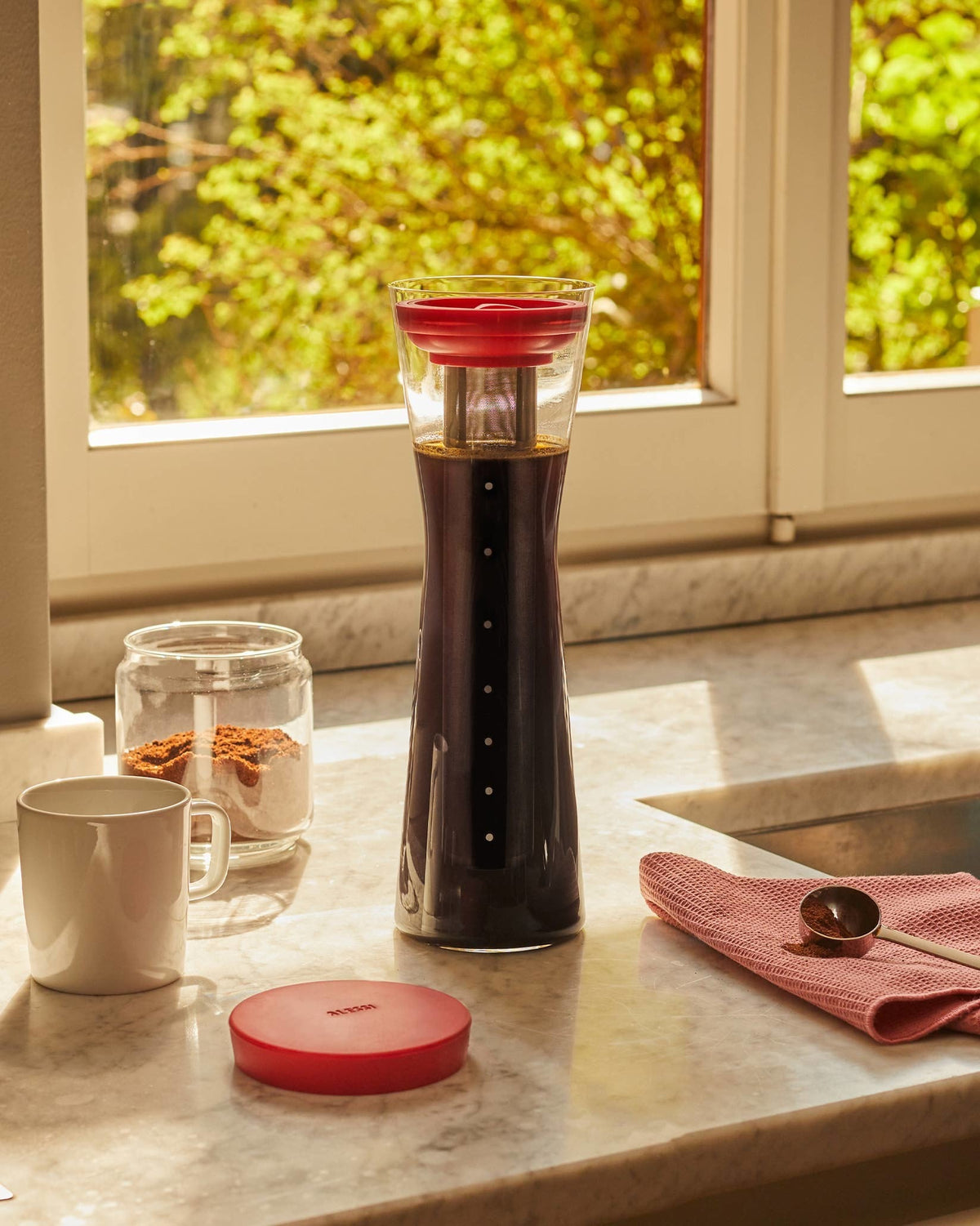 Mazagran – caraffa per caffè freddo – ambientata
