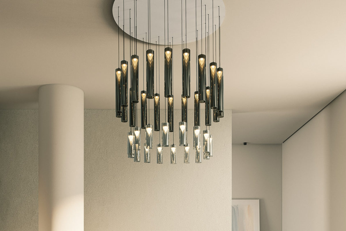 Iconica – lampada a sospensione – ambientata