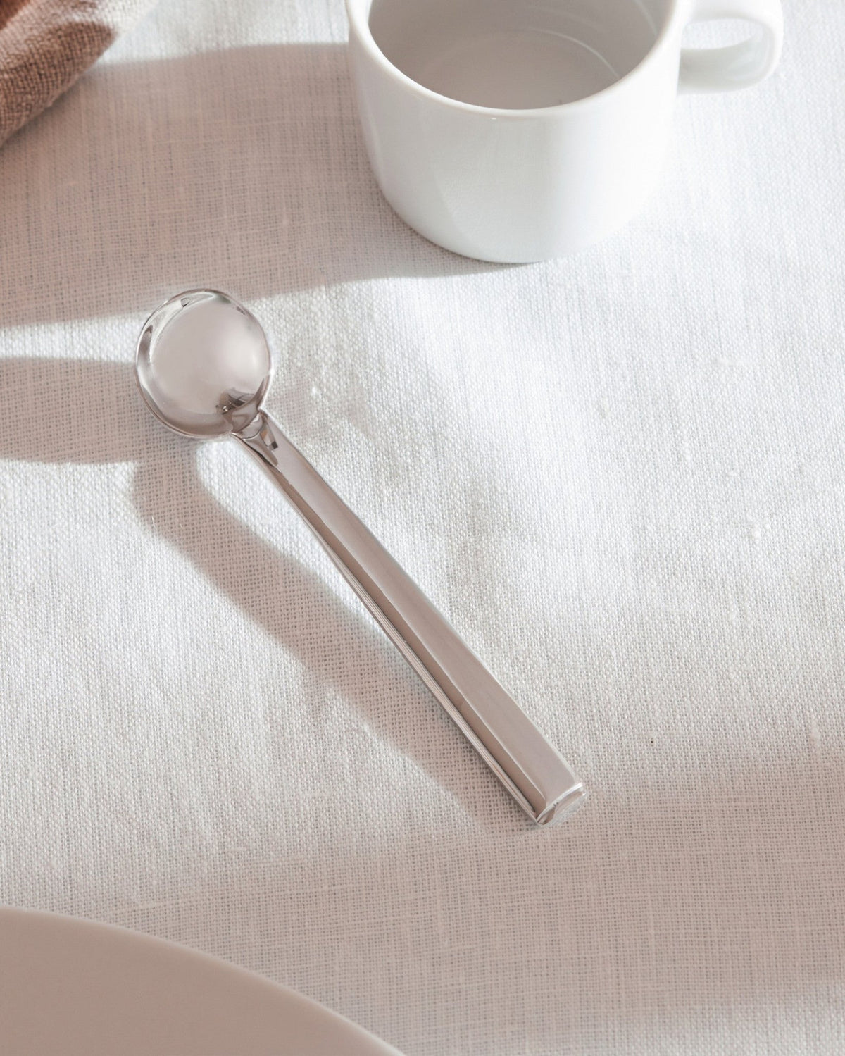 Rundes Modell – cucchiaino da tè (6 pezzi) - Sag 80 - Alessi - Complemento