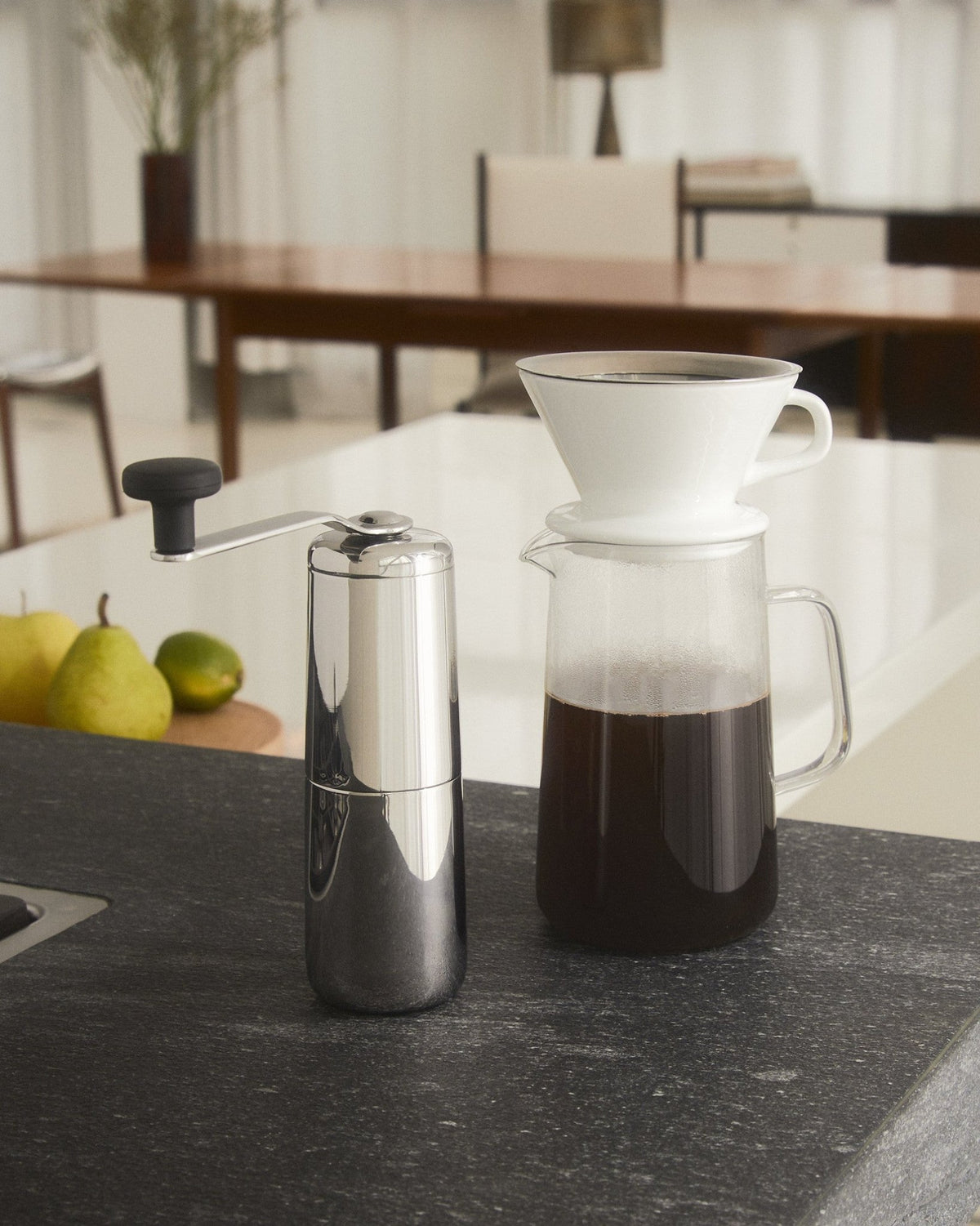 Slow coffee – set per Slow coffee (KT01SET) - Sag 80 - Alessi - Complemento
