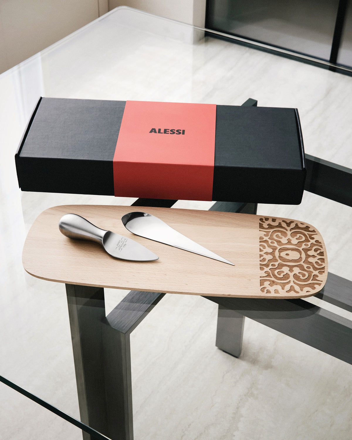 Alessi & Cheese – gift set – ambientata