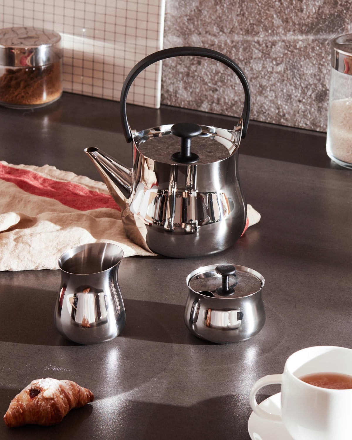 Cha – zuccheriera - Sag 80 - Alessi - Complemento
