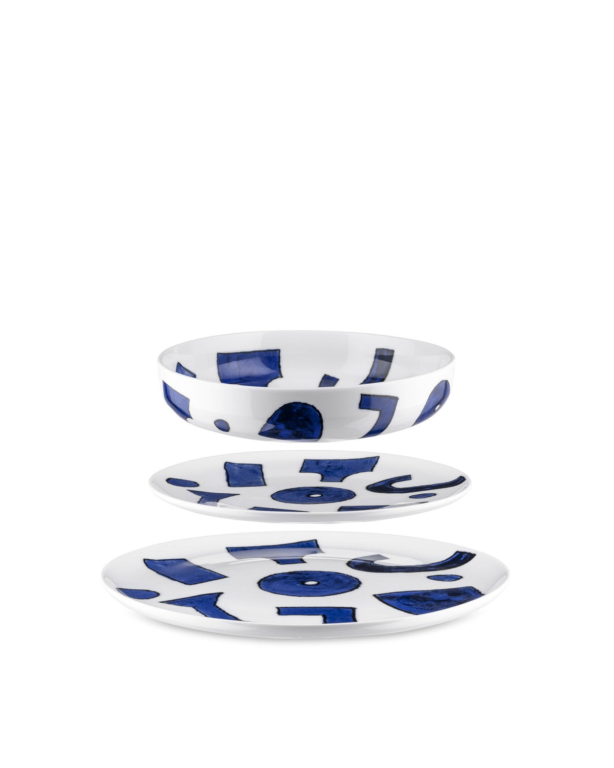 Itsumo - Yunoki ware – set di piatti - Sag 80 - Alessi - Complemento