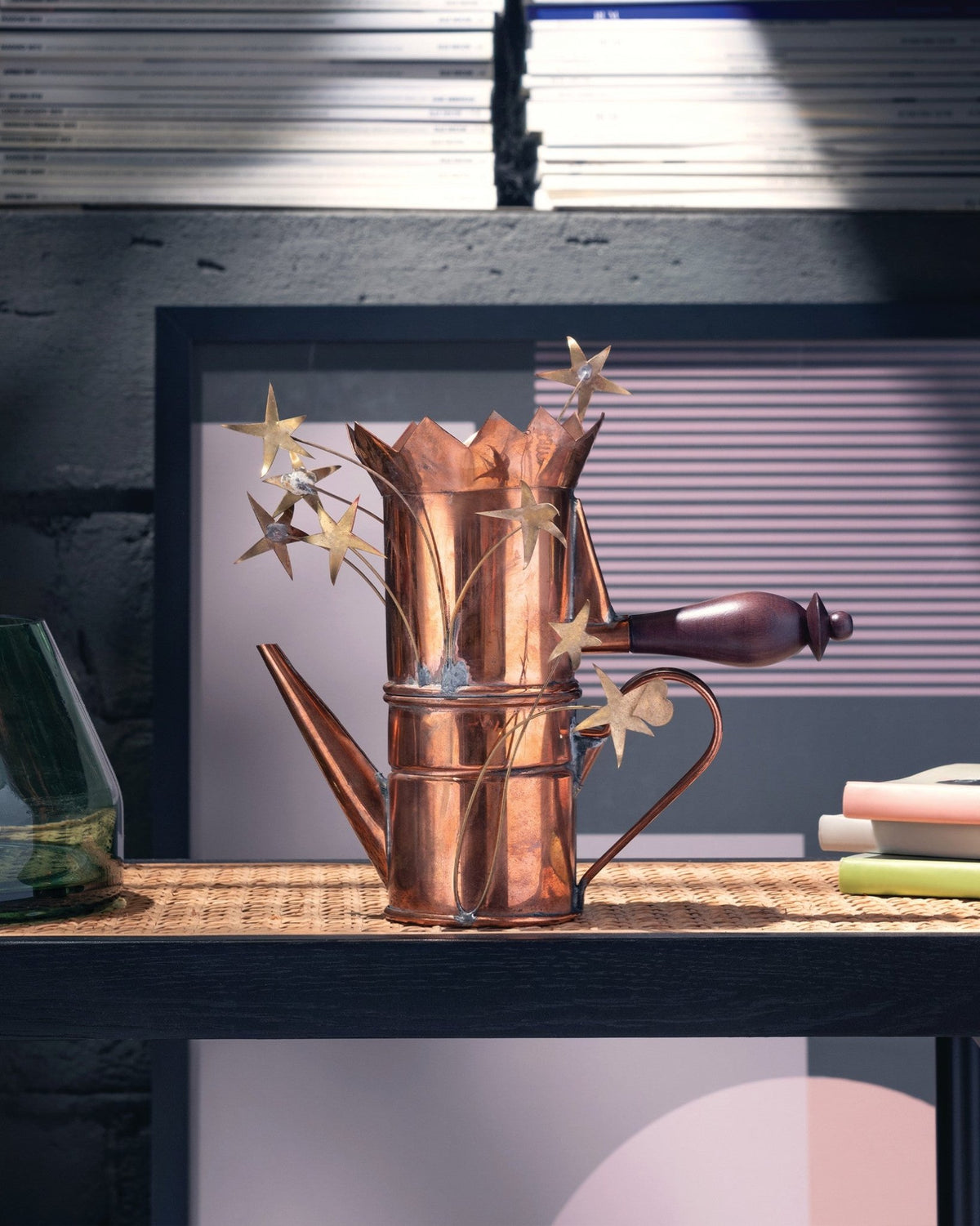 Caffettiera con cuore e stelle – multiplo - Sag 80 - Alessi - Complemento