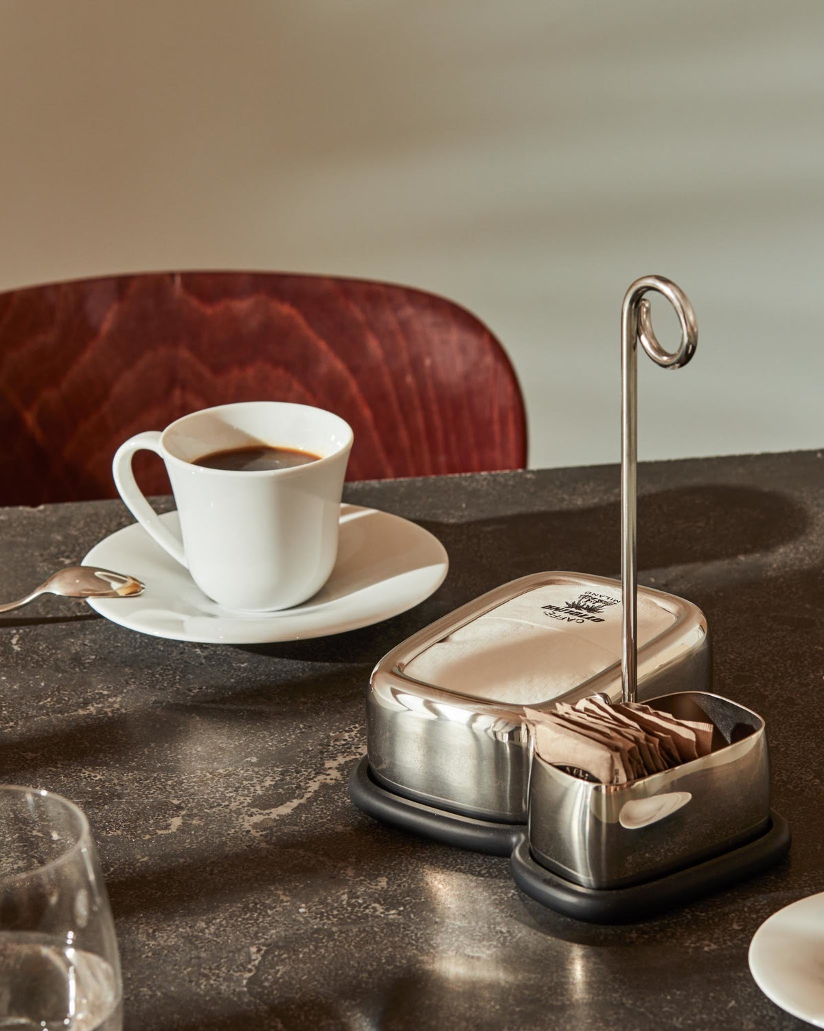 Bibo – set di accessori da tè e caffè (VS07 1) - Sag 80 - Alessi - Complemento