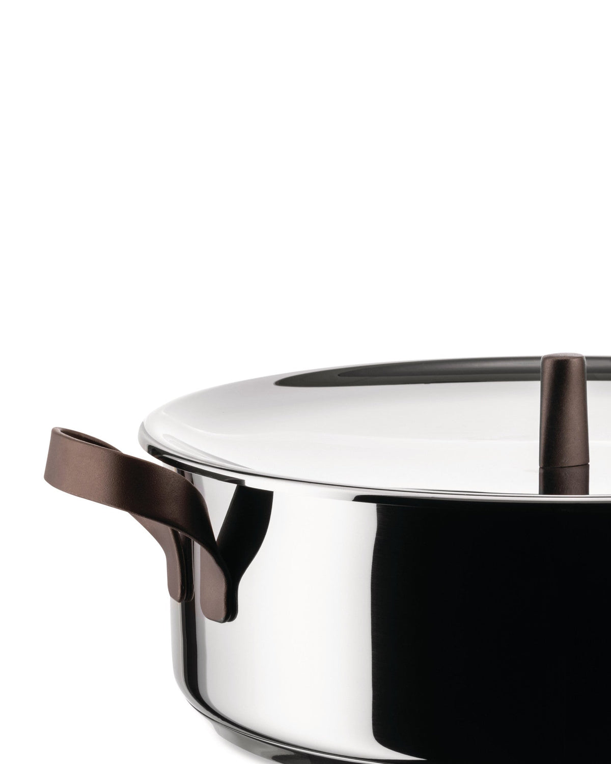 Edo – casseruola bassa a due manici - Sag 80 - Alessi - Complemento