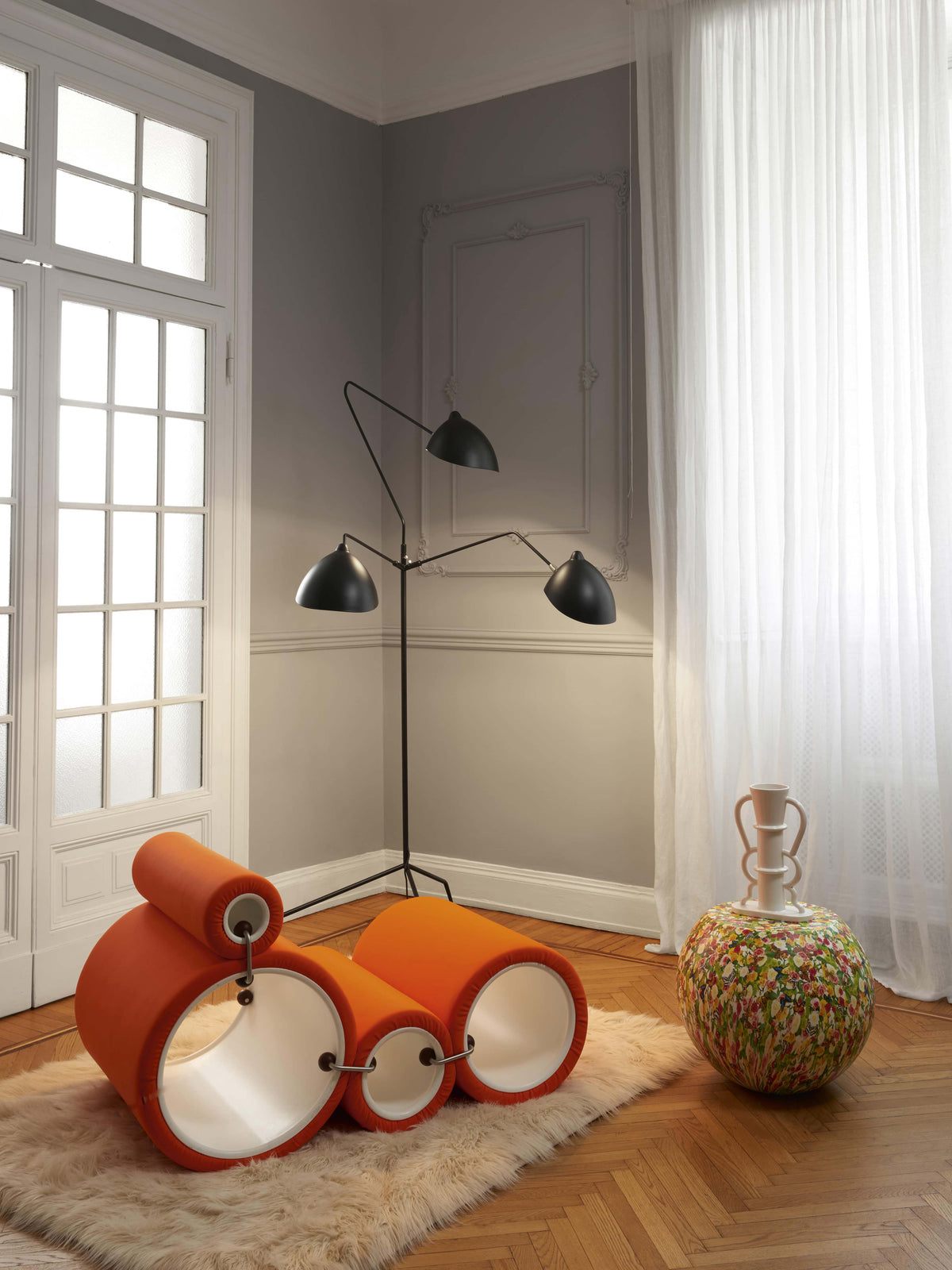 Tube Chair – poltrona – ambientata