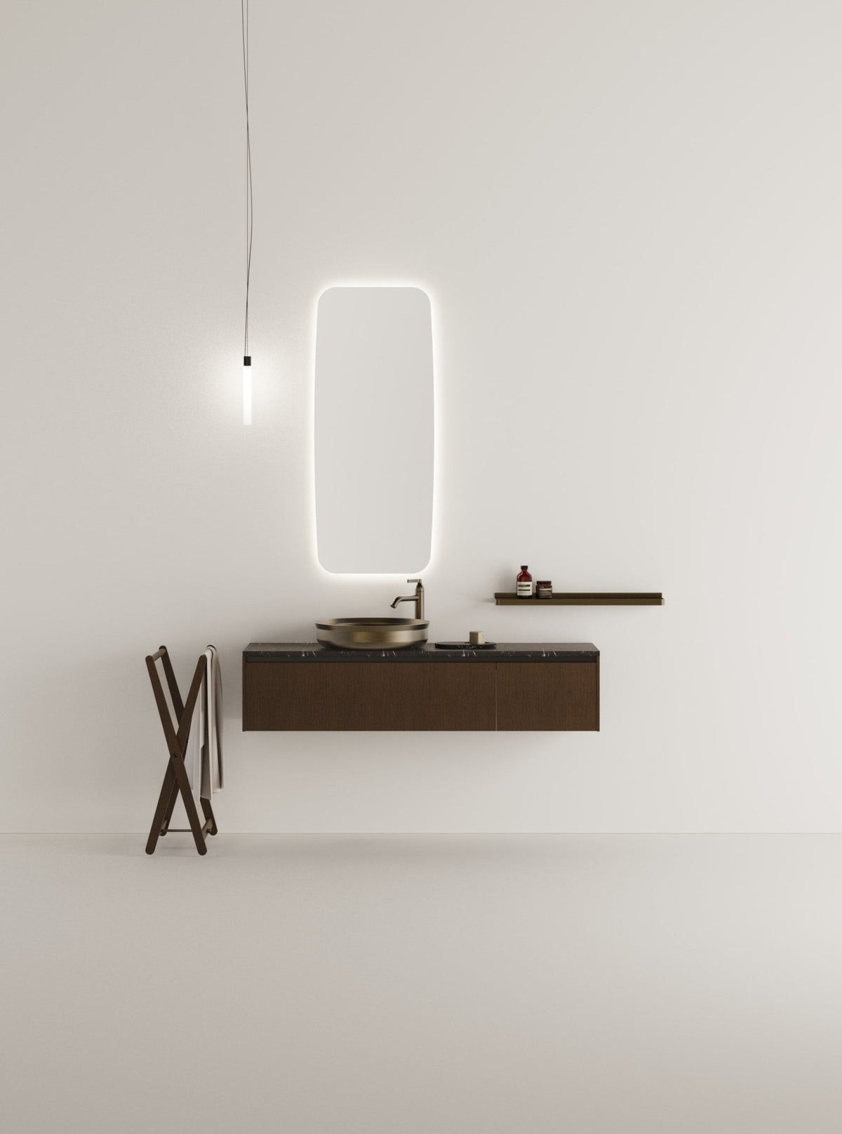 Faro illuminazione – lampada sospesa - Sag 80 - Agape - Lampada