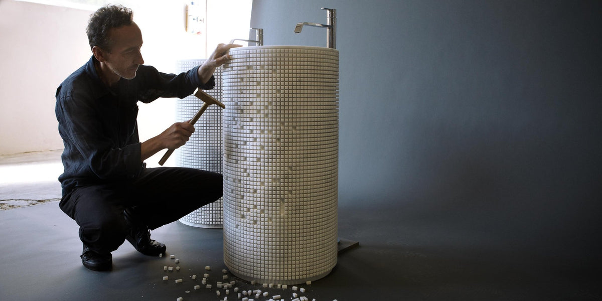 Pixel – lavabo freestanding - Sag 80 - Antonio Lupi - Lavabo
