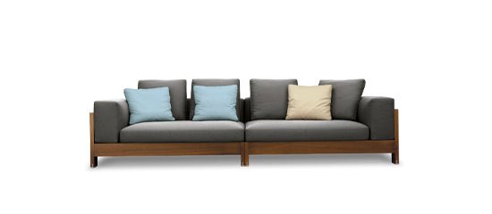 Alison Iroko – divano outdoor - Sag 80 - Minotti - Divano