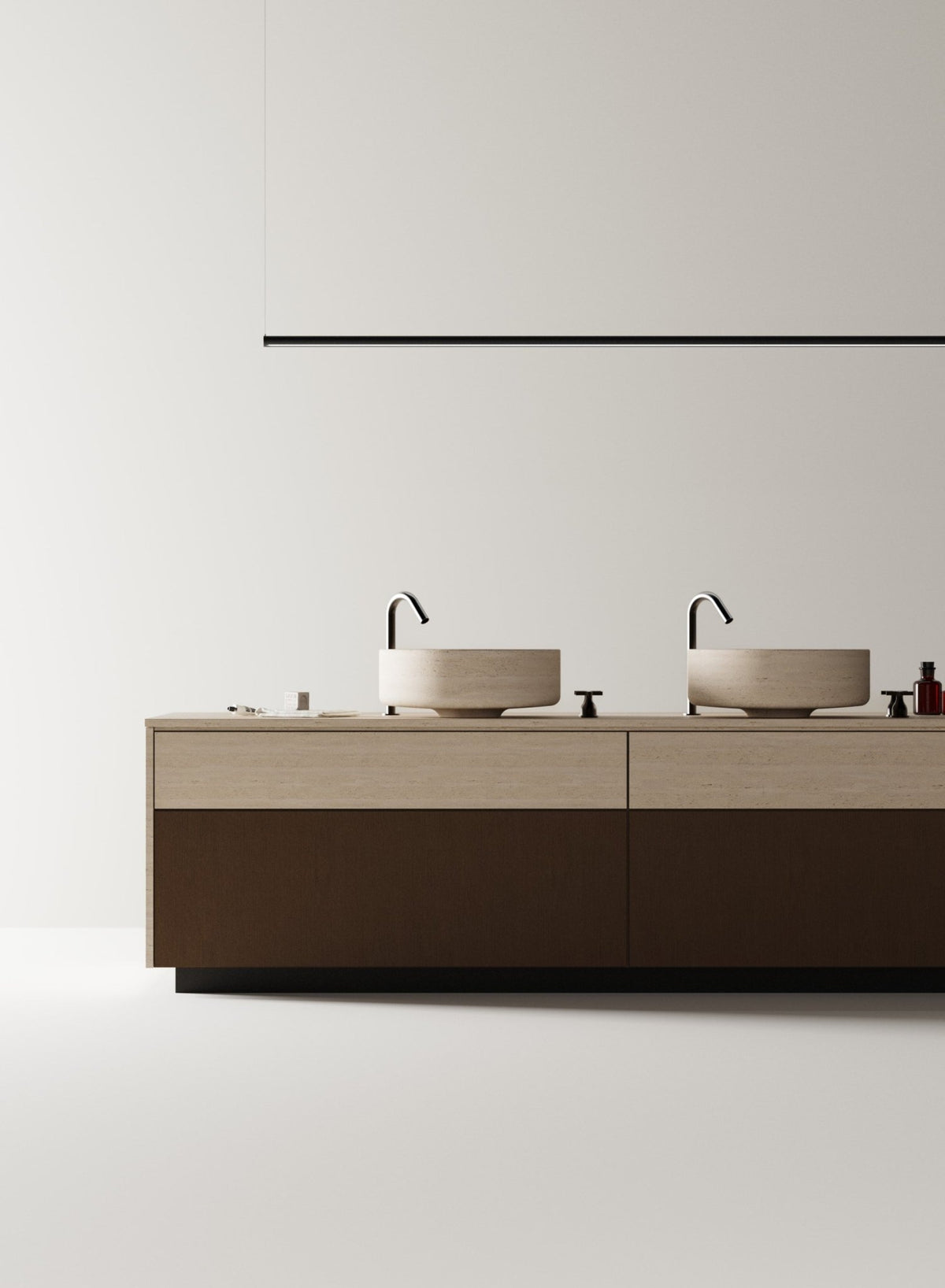 Bjhon 1 – lavabo da appoggio - Sag 80 - Agape - Lavabo