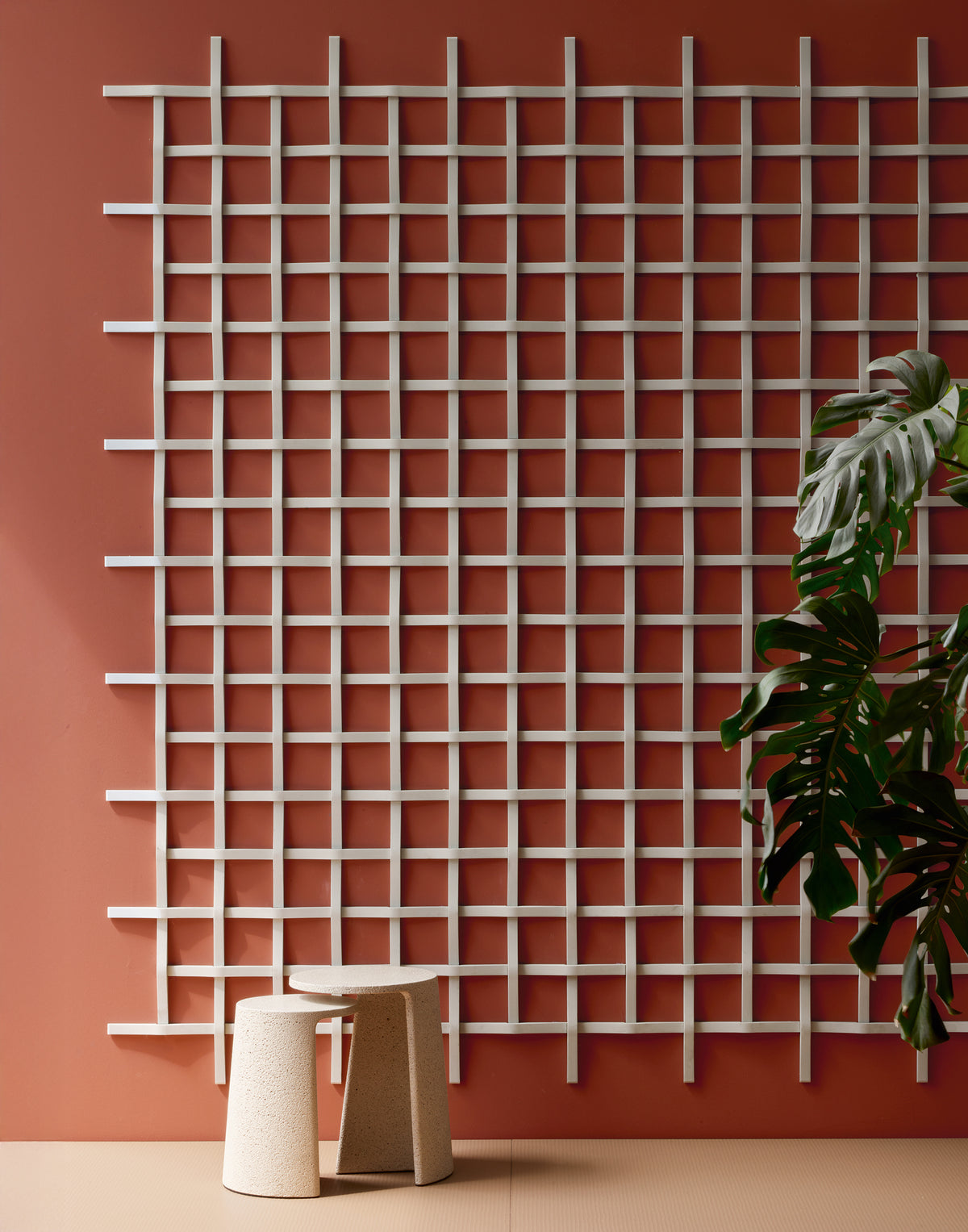 Adagio – installazione a parete – ambientata