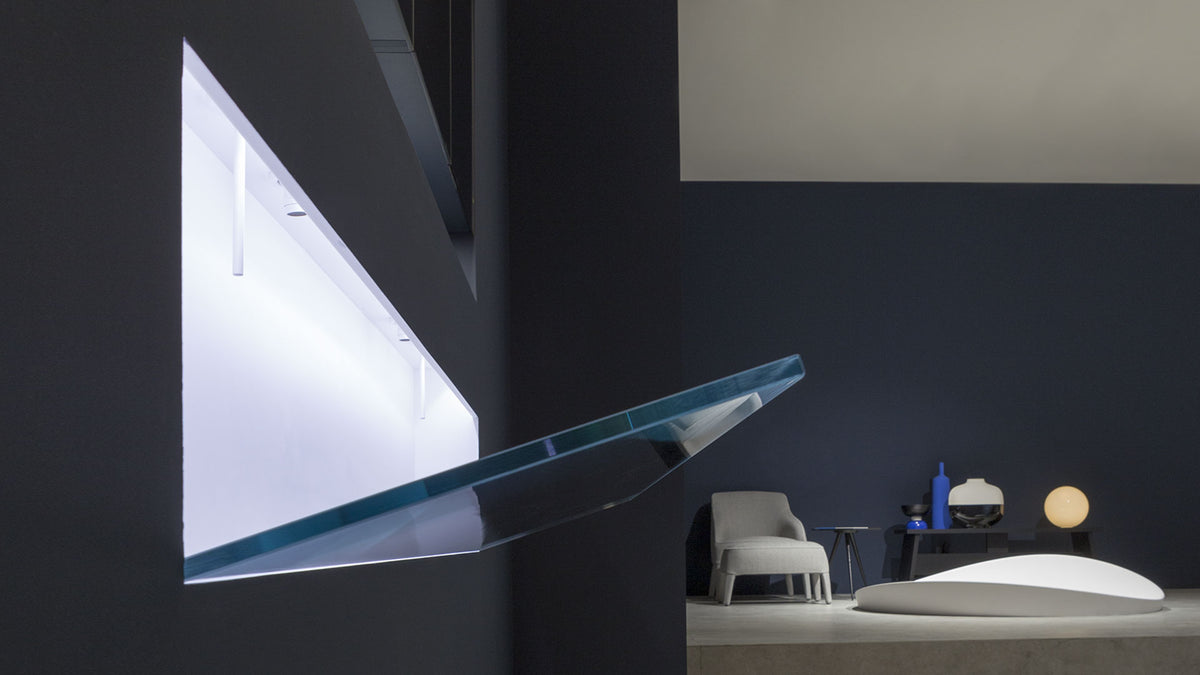 Battigia – lavabo d'architettura – ambientata
