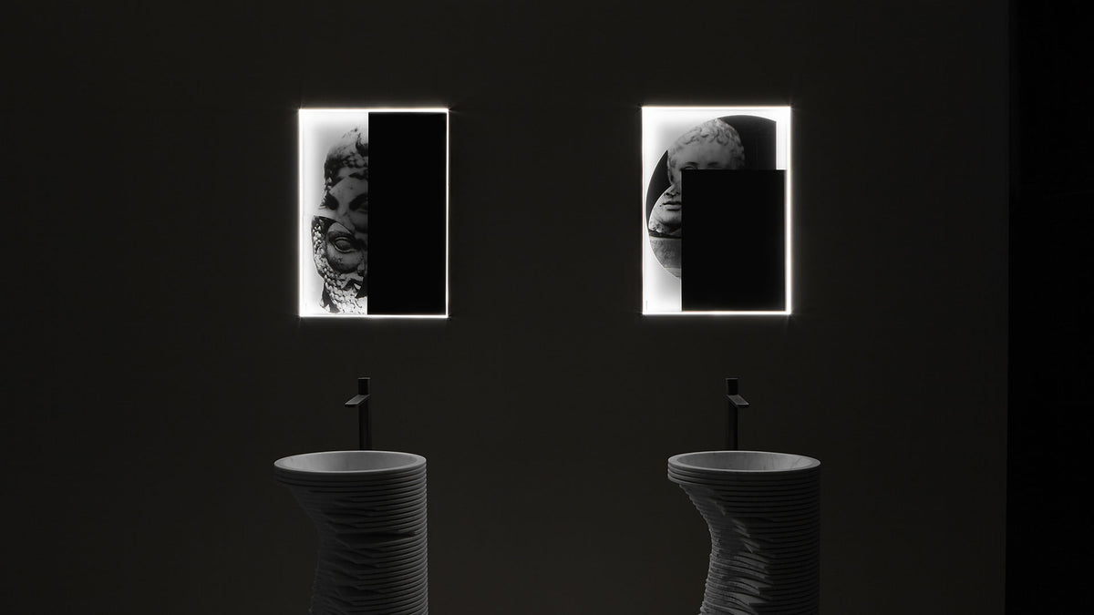 Collage – specchio - Sag 80 - Antonio Lupi - Specchio