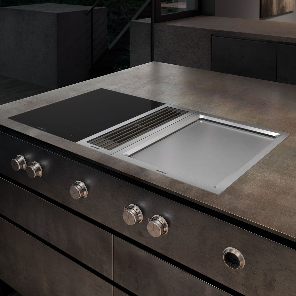 Piastra Teppan Yaki Vario Serie 400 – modulo di cottura – ambientata
