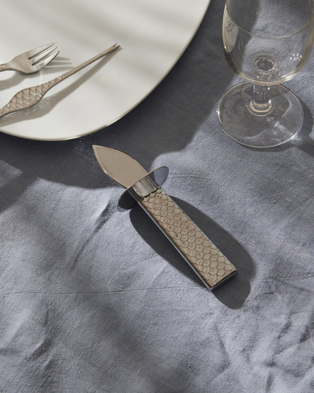 Colombina fish – coltello per ostriche – ambientata