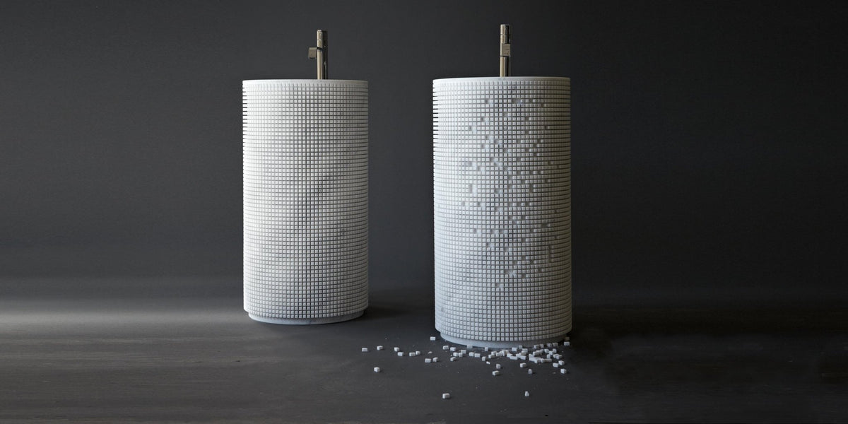 Pixel – lavabo freestanding – ambientata