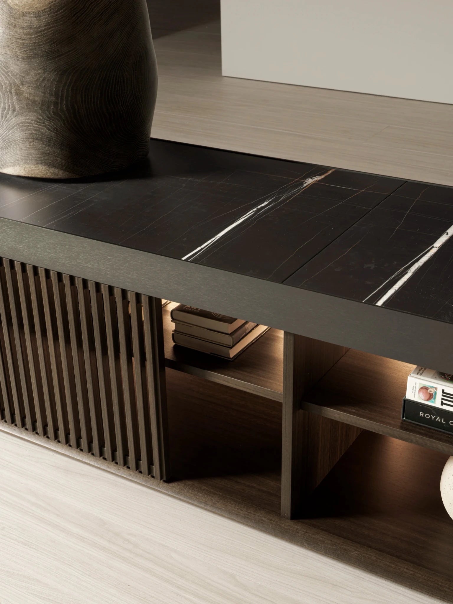 LIVING BOX madia - Sag 80 - MOLTENI - Libreria