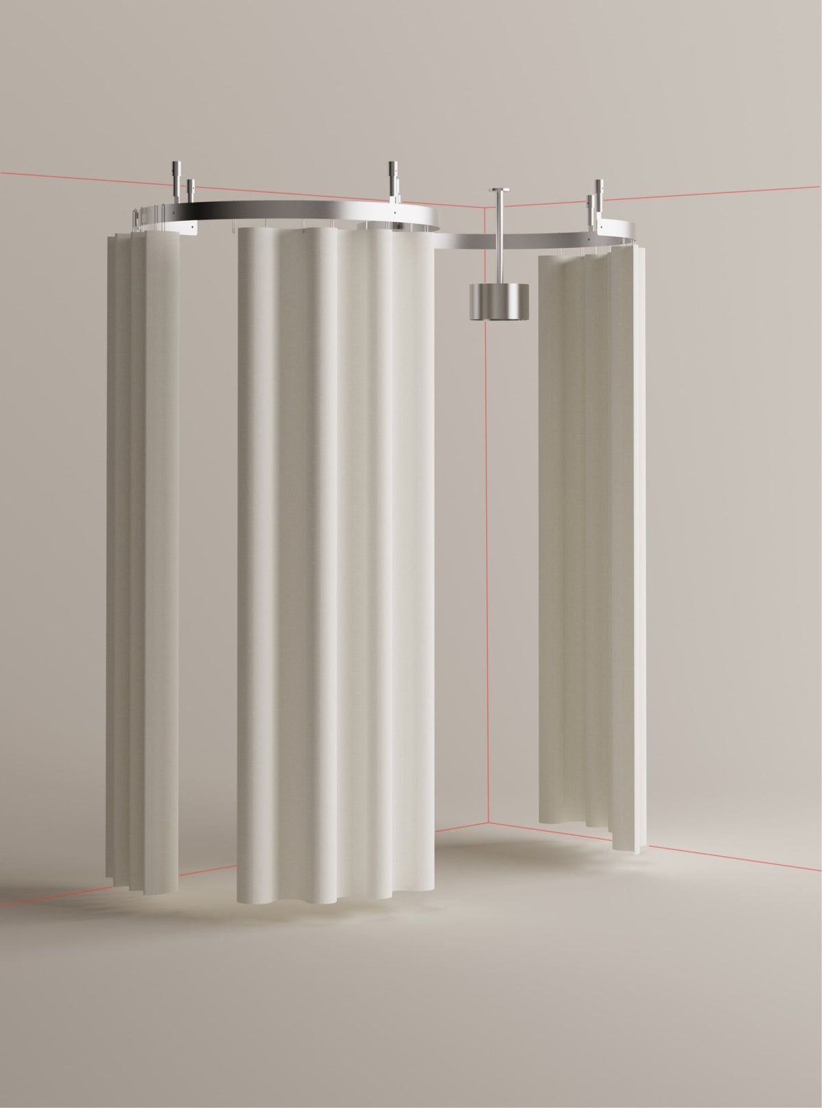 Cooper configurazione aperta – a soffitto - Sag 80 - Agape - Bagno
