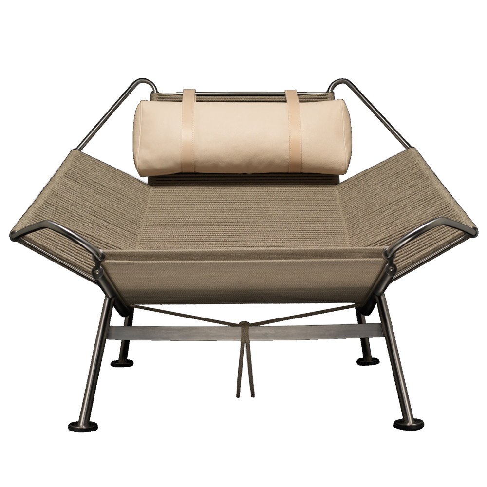 pp225 Flag Halyard Chair – poltrona lounge – ambientata